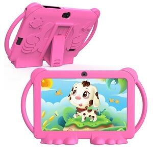 Kids Tablet 7 inch Android 12, 4GB RAM 32GB ROM, 512GB Expandsion New Open Box